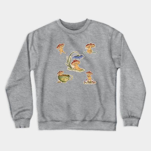 Little Mushy Crewneck Sweatshirt by True Creative Works